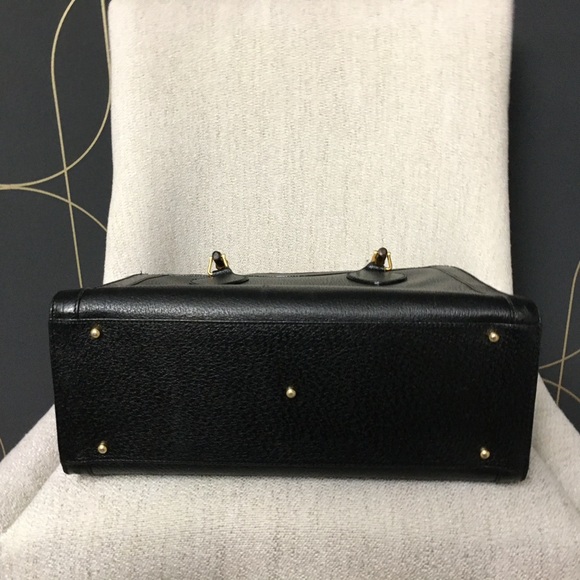 Authentic Gucci Diana tote bag black leather bamboo handles - Picture 13 of 16